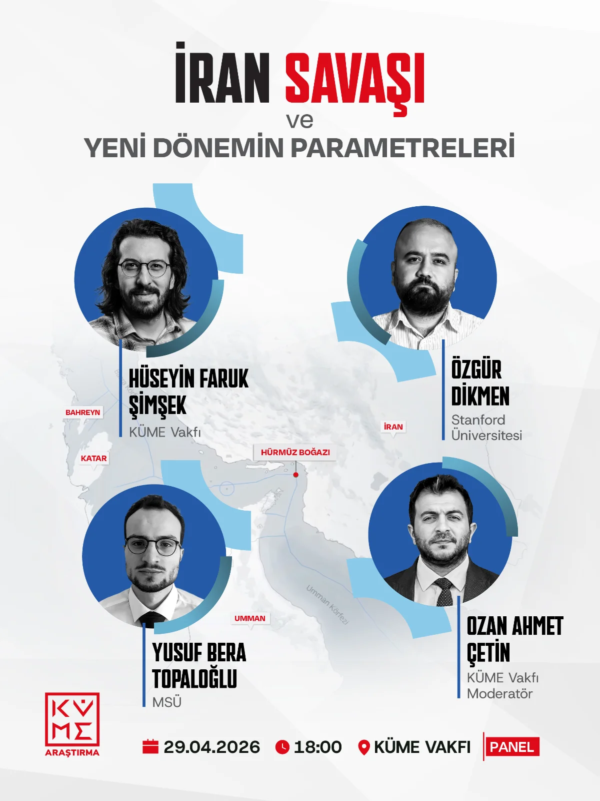 İran Savaşı ve Yeni Dönemin Parametreleri afişi